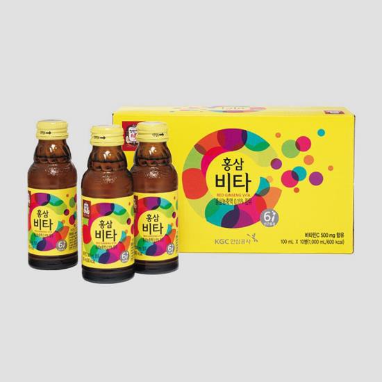 Nước uống tăng lực hồng sâm Vita Cheong Kwan Jang 100mlx10 chai