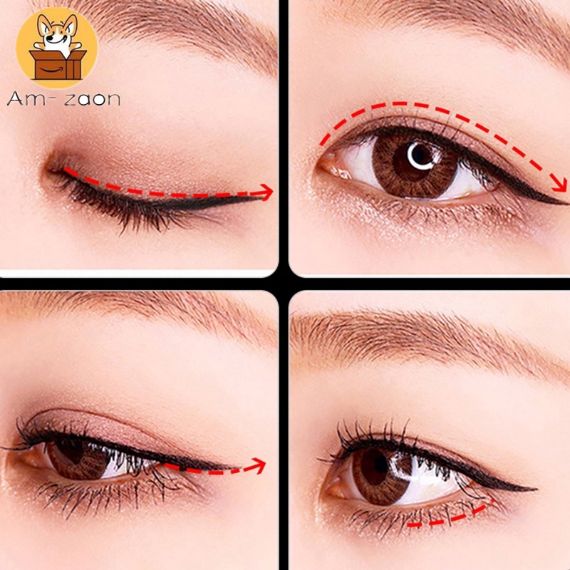 Bút Kẻ Mắt Dạng Lỏng Màu Đen Chống Thấm Nước Lâu Trôi