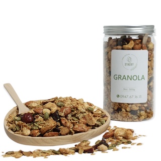 NGŨ CỐC GRANOLA SIÊU HẠT 500GRAM