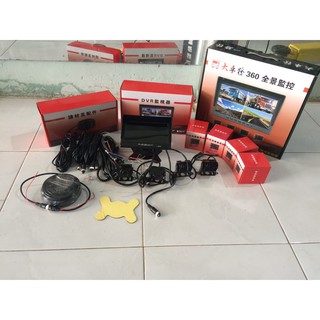 Camera hành trình xe tải ghi hình 4 hướng 4K