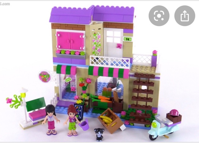 Xếp hình lắp ráp lego friend bela 10495 cửa hàng ẩm thực