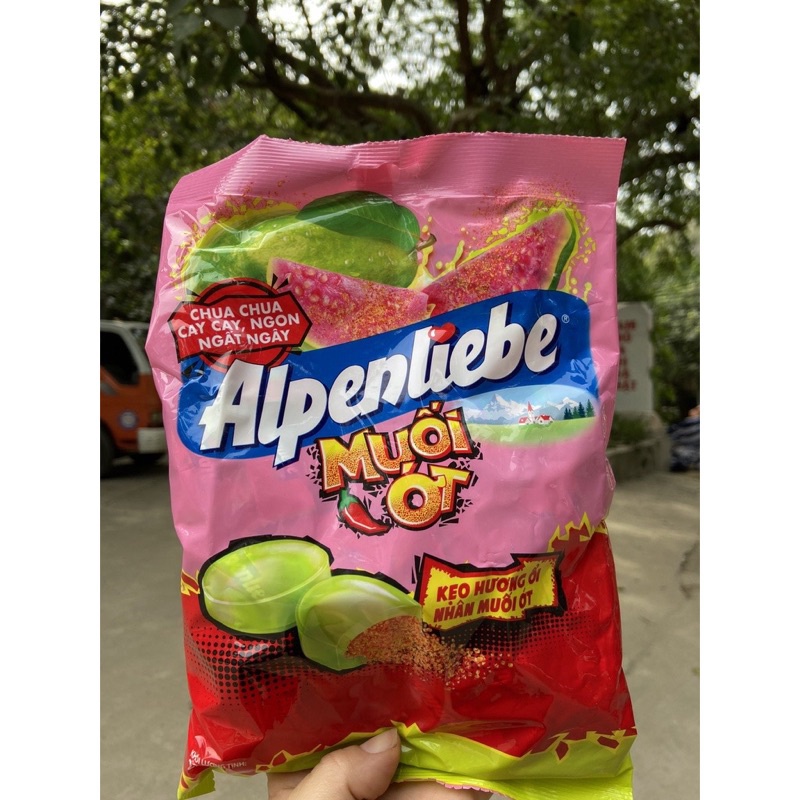 KẸO ALPENLIEBE HƯƠNG XOÀI/ HƯƠNG ỔI NHÂN MUỐI ỚT 330g