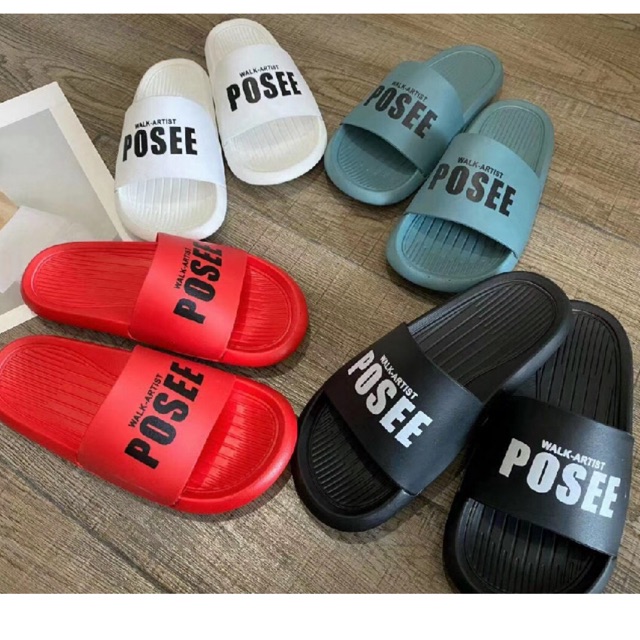 ((Xả Hàng} DÉP QUAI NGANG BẢN ĐÚC POSSSEN UNISEX SIZE NAM NỮ
