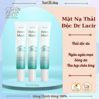 Mặt nạ Dr Lacir mặt nạ thải độc Detox mask chính hãng thải độc thanh lọc da, ngừa mụn, sạch da, thu nhỏ chân lông 20ml