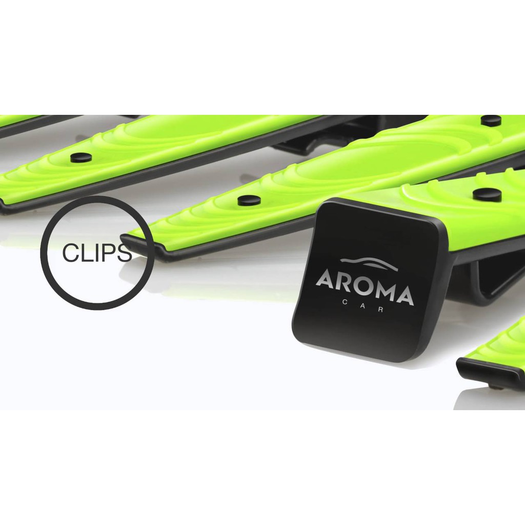 Nước hoa xe ô tô - kẹp cửa gió điều hòa Aroma Car Clips chính hãng từ Pháp