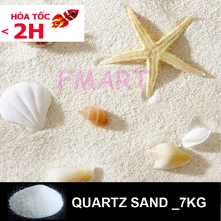 CÁT THẠCH ANH (7KG), Vật liệu lọc, trang trí bể cá