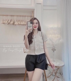 QUẦN SOOC NỮ LỤA PHỒNG XẾP LY
