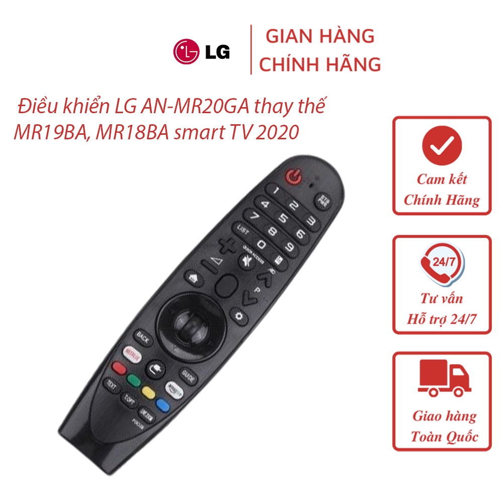 Voice Magic Afstandsbediening Voor LG Smart TV 2018-2024 - MR18BA MR19BA MR20GA Vervanging Met Spraak En Pointer