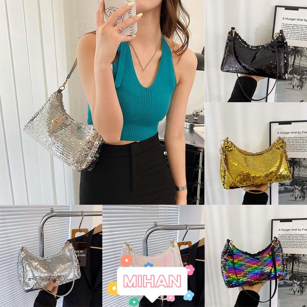 Túi Đeo Vai Đính Kim Sa Thời Trang Sành Điệu MIHAN1