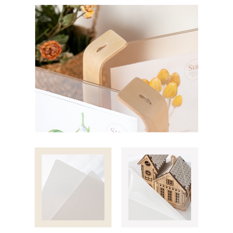 Khung Ảnh Acrylic 6 Inch Sáng Tạo Phong Cách Bắc Âu Trang Trí Nhà Cửa Photo Frame