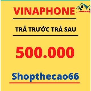 Thẻ cào Vinaphone 500k