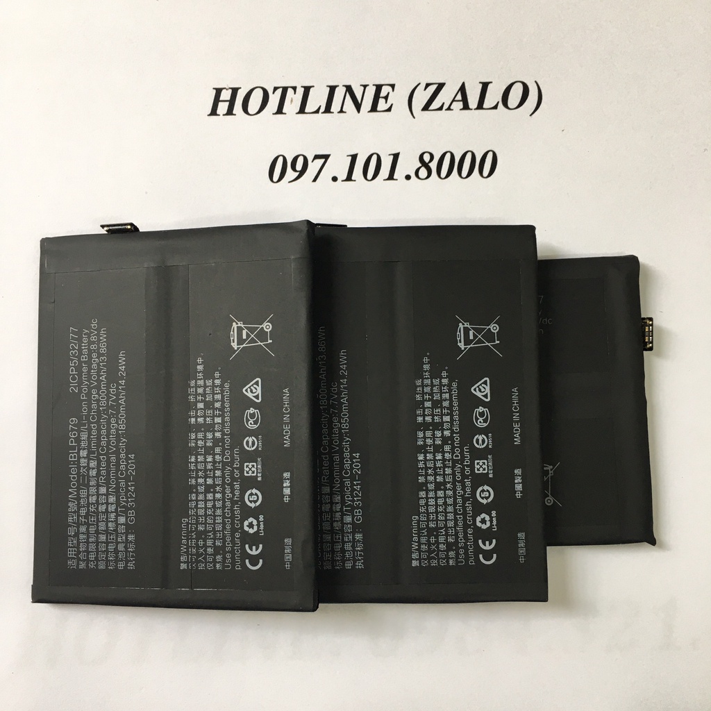 Pin Oppo R17 Pro 2018, RX17 Pro 2018, BLP679