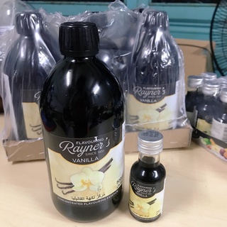 Hương mùi  Vani hiệu Rayner's Vanilla Essence 500ml - Làm bánh, pha chế đồ uống CHIẾT XUẤT VANI TỰ NHIÊN