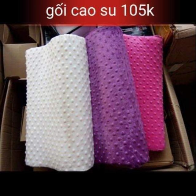 Gối cao su non 100k