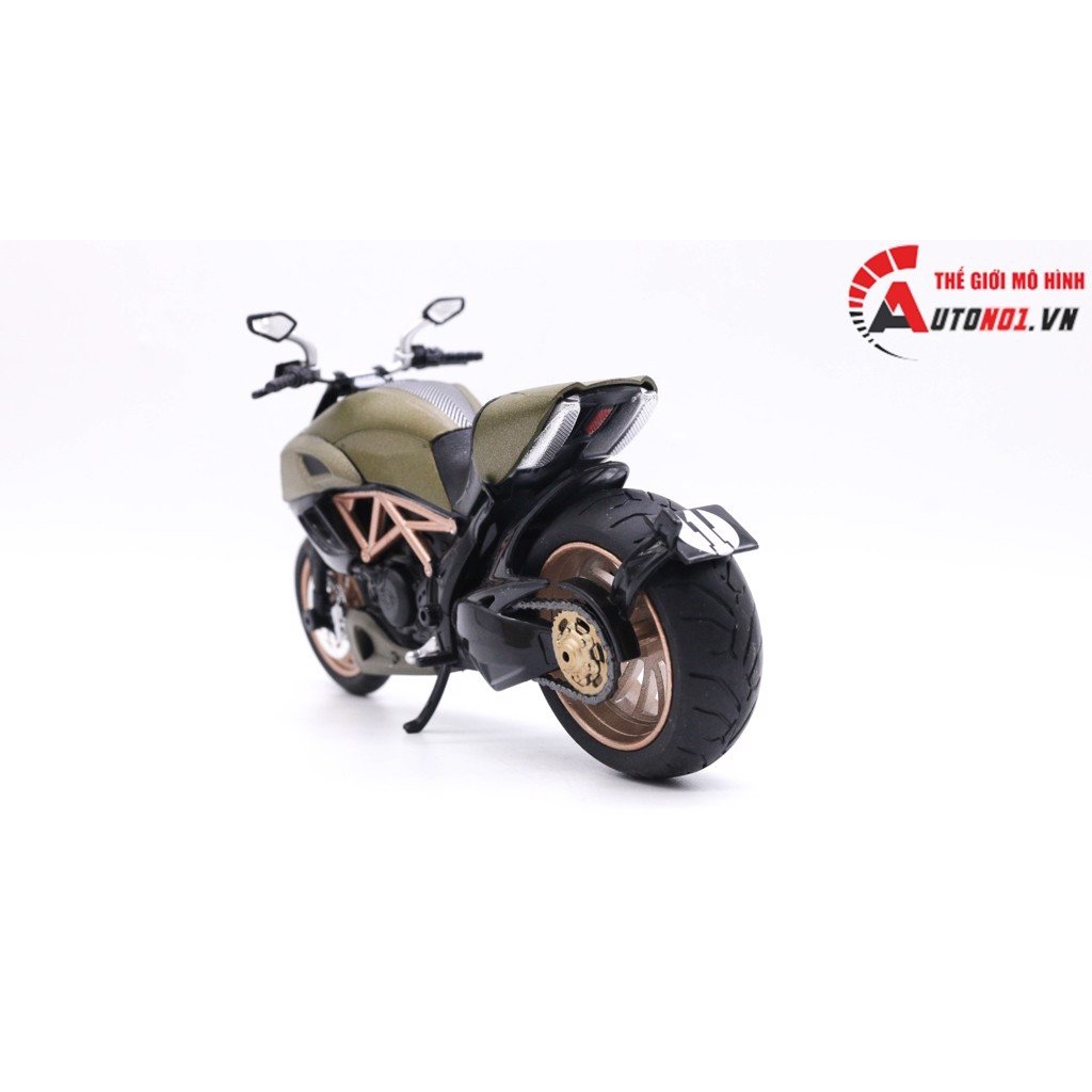 MÔ HÌNH XE DIAVEL GREEN 1:12 CÓ ĐÈN NHẠC DIECAST METAL 7762