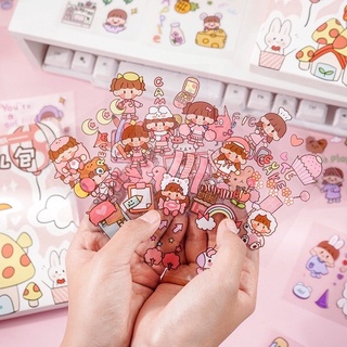 Miếng sticker dán 2D trang trí siêu xinh