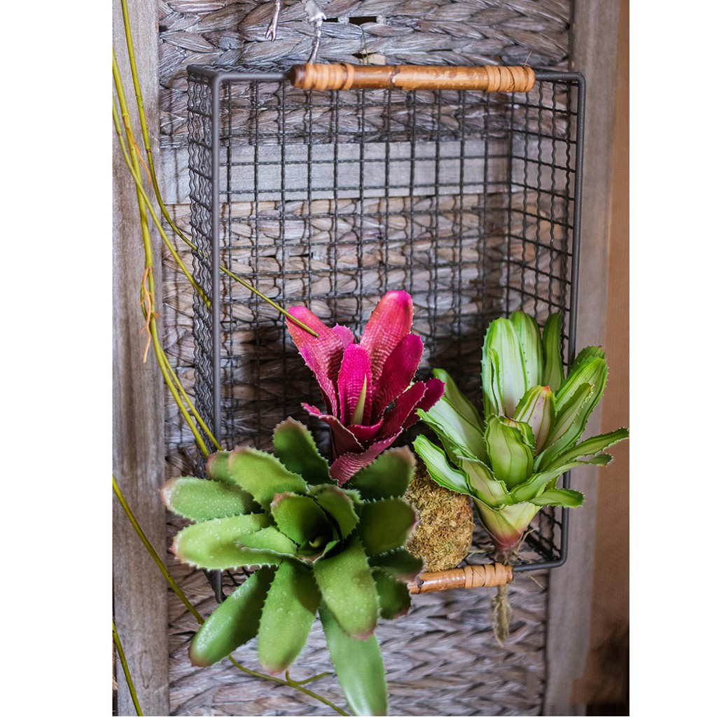 Cây giả Decor - Cành dứa rừng mini