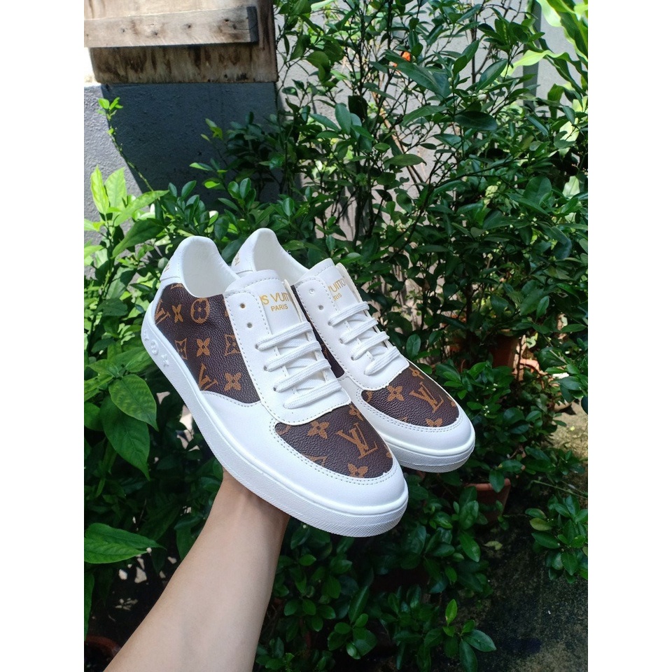 Giày Thể Thao Nam ,giày nam LV da PU cap cấp, buộc dậy kiểu dáng gọn nhẹ ,phong cách năng động phù hợp cho mọi hoạt động