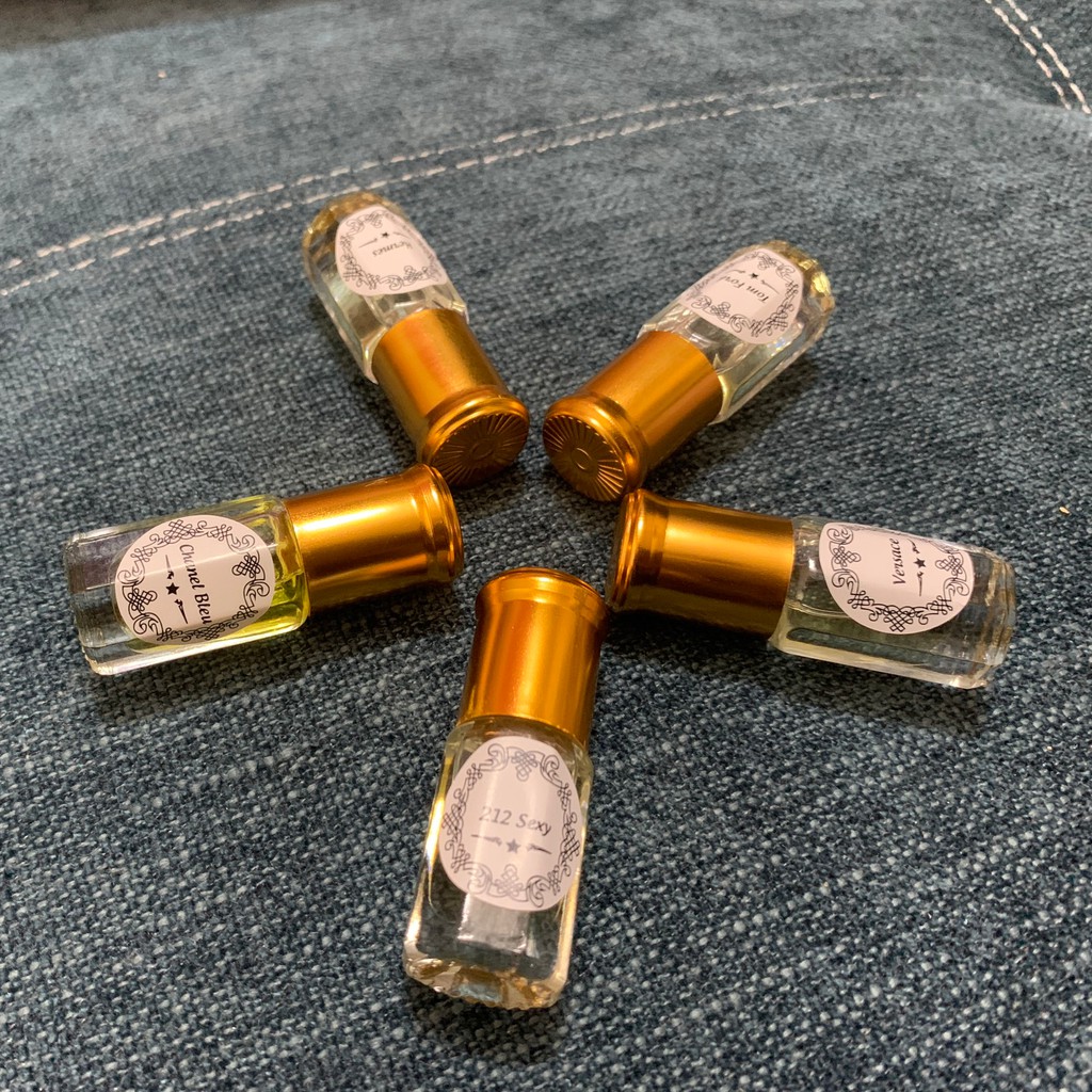 [CHÍNH HÃNG] Tinh dầu nước hoa Dubai thiết kế chai lăn mini dùng thử 3ml dành cho nam