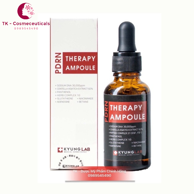 (CHÍNH HÃNG) Tinh Chất Serum Tế Bào Gốc KYUNG LAB PDRN THERAPY AMPOULE Phục Hồi, Chống Lão Hóa Da - 30ml