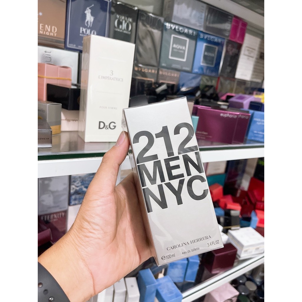 Nước Hoa Nam ❣️FREESHIP❣️ Nước Hoa Nam Carolina Herrera 212 Men NYC EDT