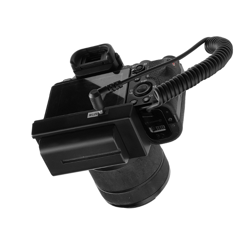 Pin Sạc WU NP-F970 Sang NP-FW50 Cho Máy Ảnh Sony DSC-RX10 A7 A7R A7S II A5000 A5100 A6500 DSLR