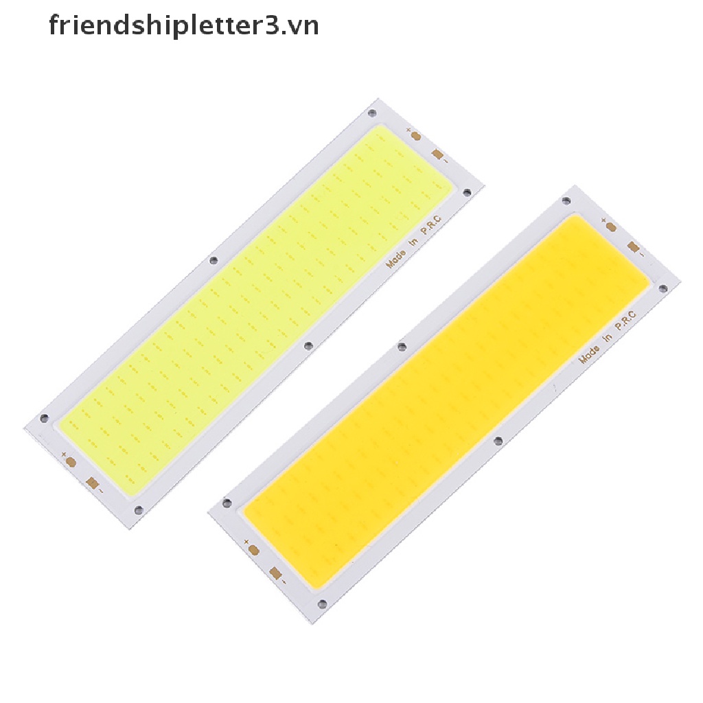 Dây Đèn LED COB 1000LM 10W 12V-24V Ánh Sáng Trắng Ấm