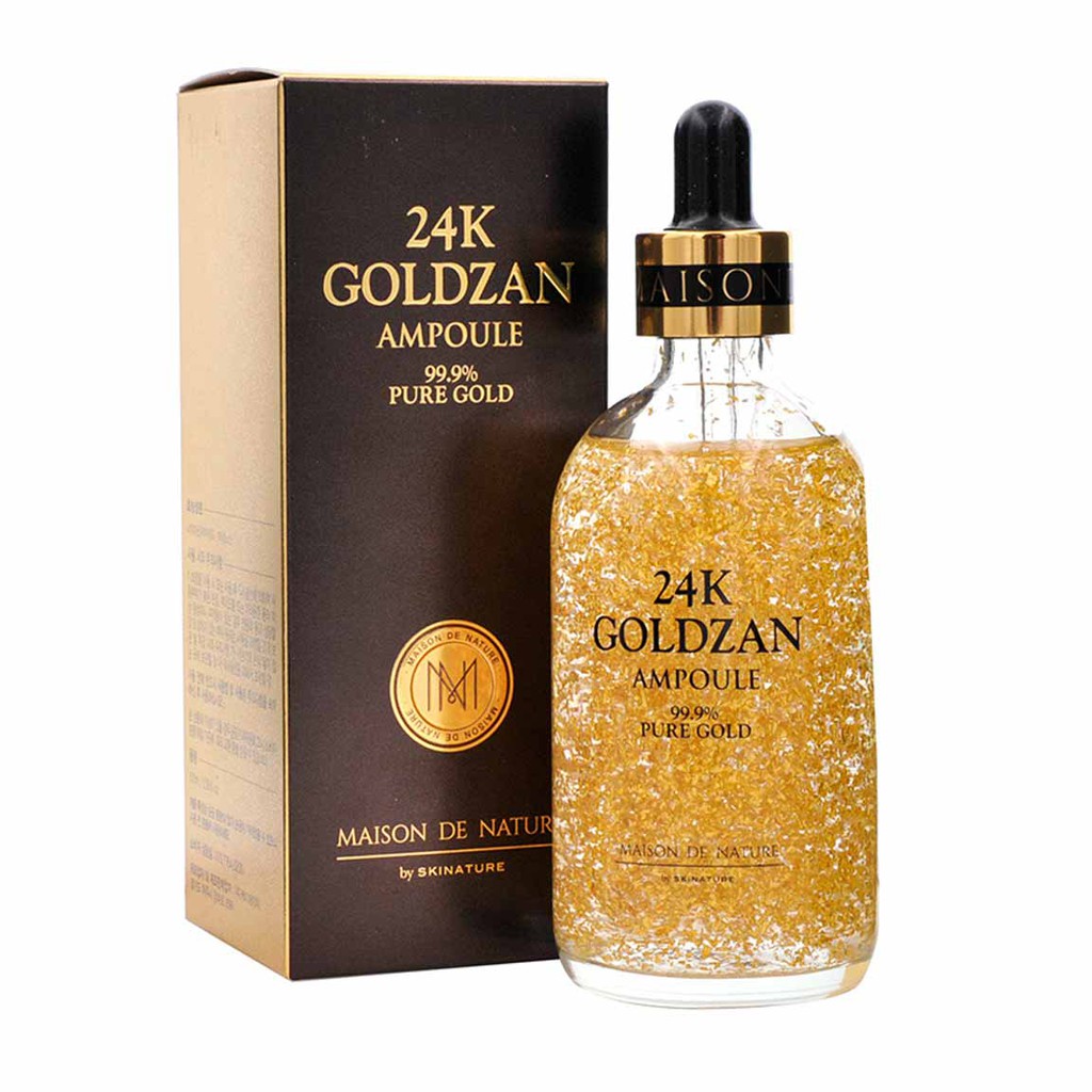 Tinh Chất Dưỡng Da Skinature Serum 24k Goldzan Ampoule