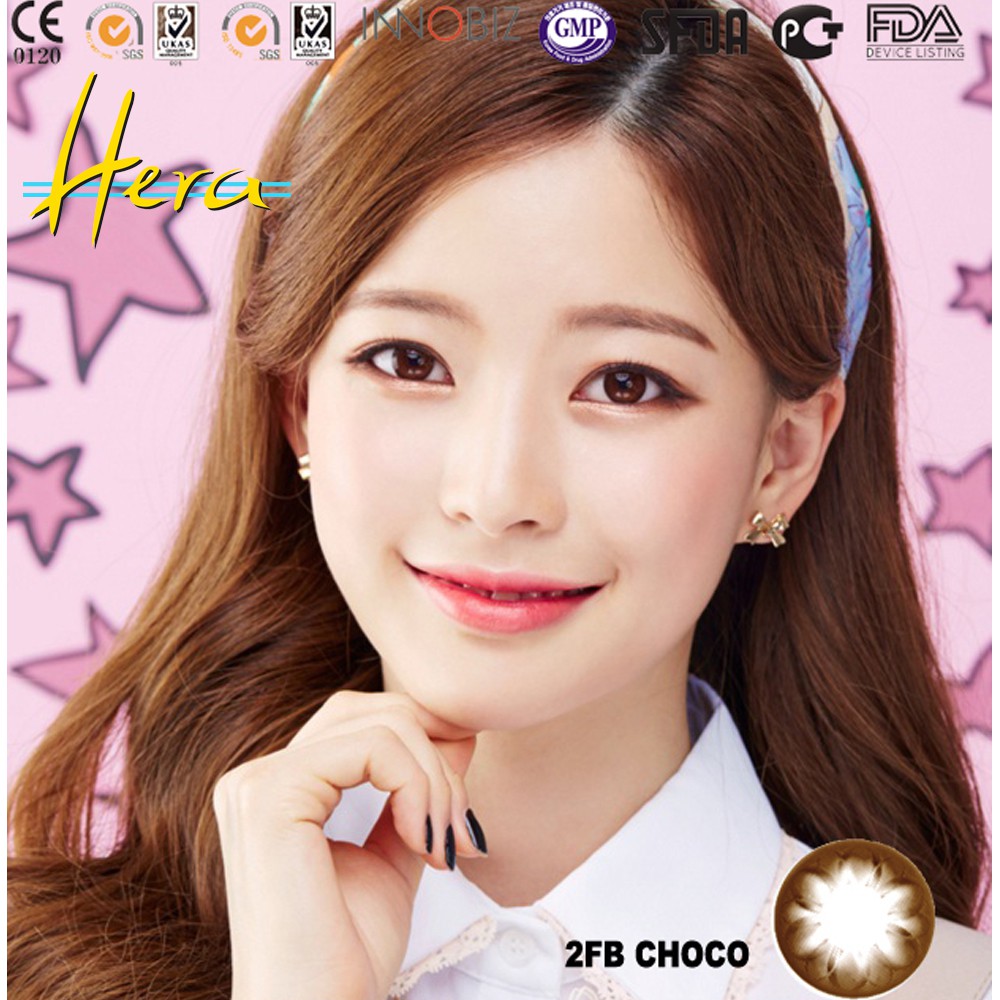 Kính Áp Tròng Hera 2FB Choco - Lens choco