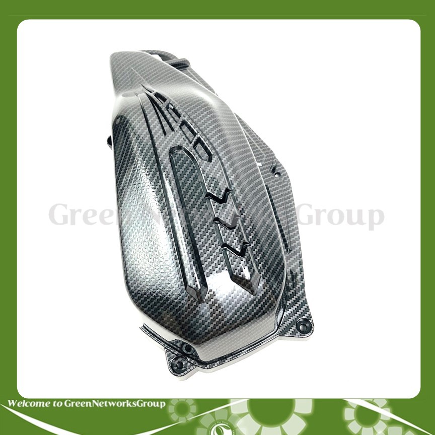 Ốp chụp pô e mạ carbon xe Air blade 2020 Greennetworks