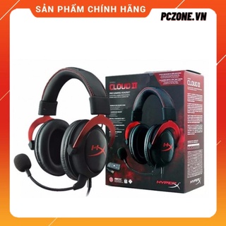 [ GIÁ SỐC ] - [ HOT ] - [ RẺ VÔ ĐỊCH ] - Tai nghe HyperX Cloud II Red - Chính Hãng Việt Nam - Mới 100%