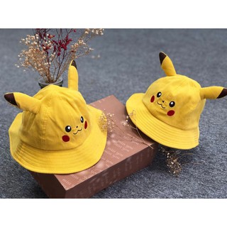Nón Bucket Em Bé PiKaChu