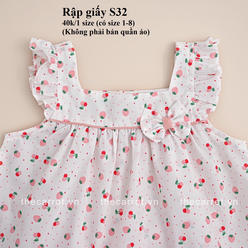 RẬP GIẤY ĐỒ BỘ BÉ GÁI S32