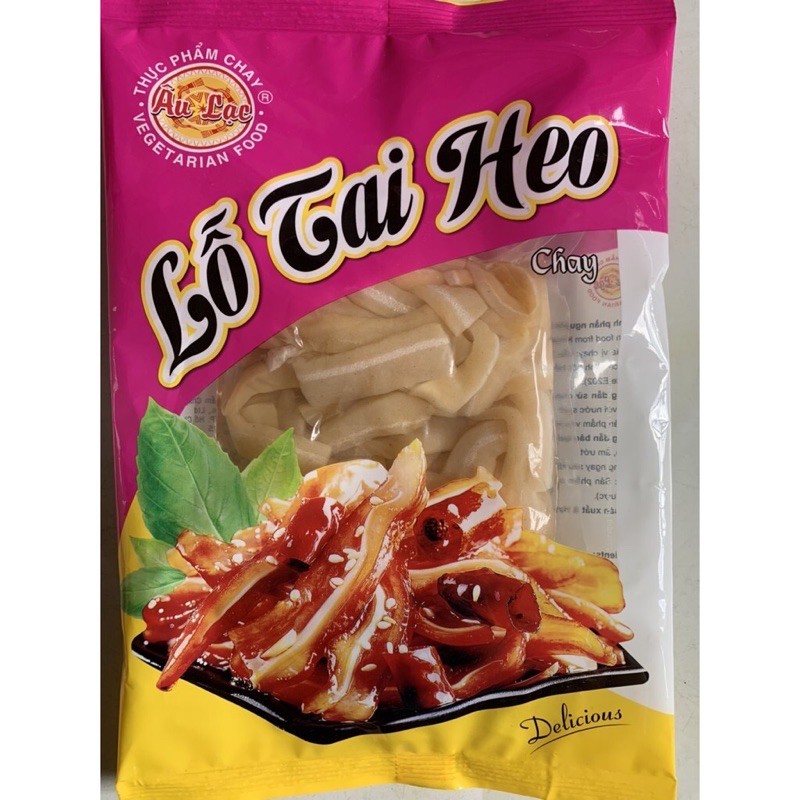 Lỗ Tai Heo chay Âu Lạc 225g DÙNG TRỘN GỎI RẤT NGON/ HÀNG NGON SẠCH THUẦN CHAY