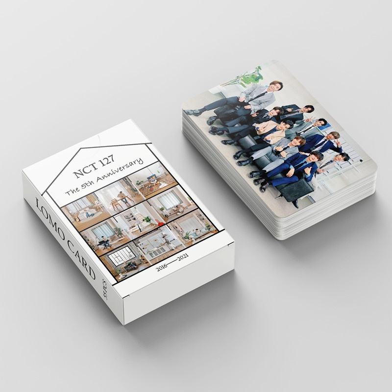 Hộp 54 Ảnh LOMO card Nhóm Nhạc NCT 127 2021 Save 5th