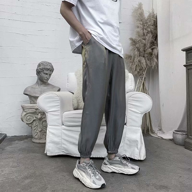 Men's Summer Solid Color Wide-Length Pants | BigBuy360 - bigbuy360.vn