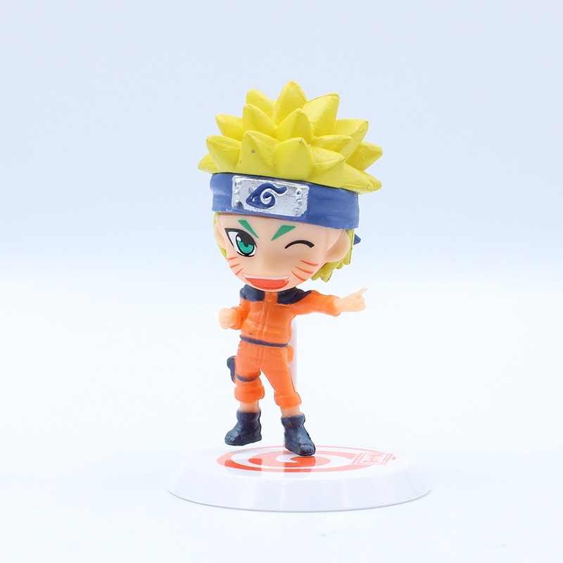 [SET 6 NARUTO] MÔ HÌNH 6 NHÂN VẬT NARUTO SIÊU NGẦU, DỄ THƯƠNG