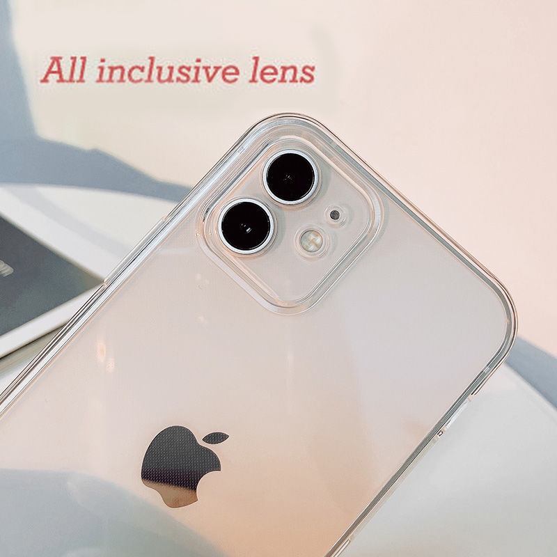 Ốp Điện Thoại Tpu Mềm Trong Suốt In Hình Thỏ Và Hoa Cho iPhone 11 12 13 pro max XS X XR XSMax 7 8 6 6s plus SE 2020