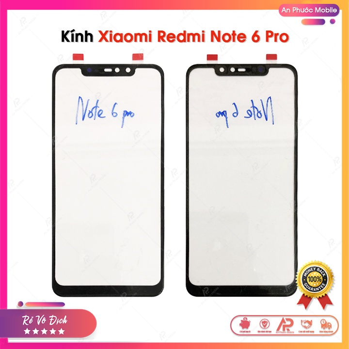 Kính Xiaomi Redmi Note 6 Pro - Mặt Kính Ép Màn Điện Thoại Xiaomi Cao Cấp