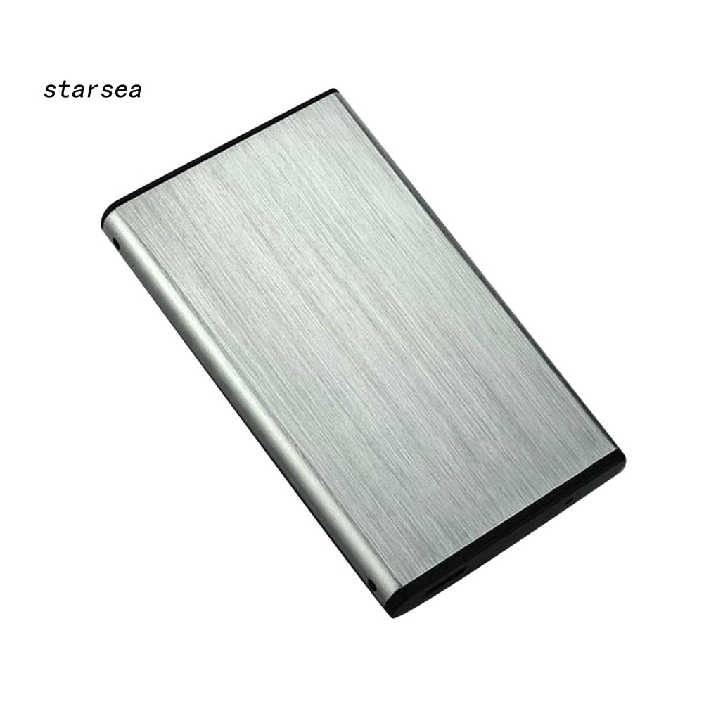 STSE_Portable USB 3.0 5Gbps 2.5inch SATA HDD Mobile Hard Disk Drive Case Box for PC