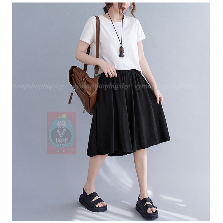 quần váy LỬNG bigsize có túi ( vymapshopbigsize )