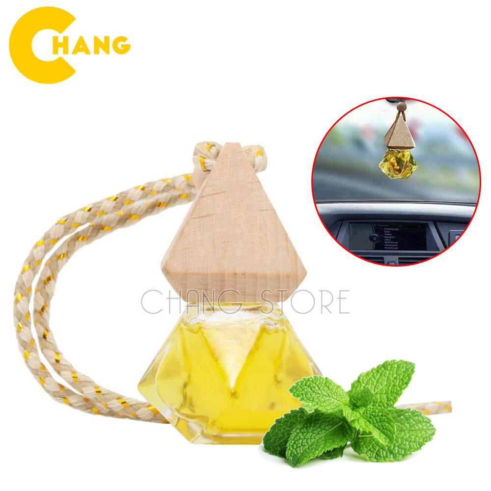 Tinh dầu treo xe hơi hương bạc hà 100% tự nhiên giúp thanh lọc không khí, khử mùi