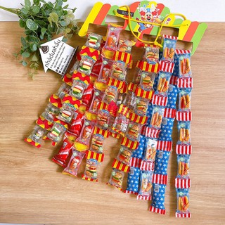 Lẻ một viên kẹo dẻo Risen hình burger/ hotdog/ que kem/ sanwich viên 10g