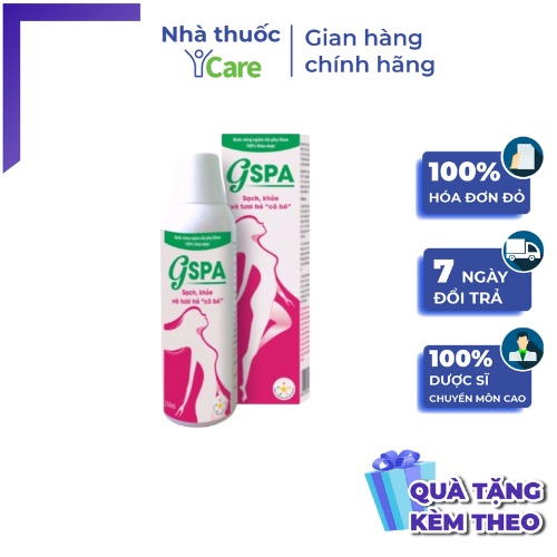 Dung dịch xông ngâm rửa phụ khoa Gspa chai 250ml