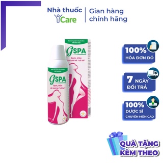 Dung dịch xông ngâm rửa phụ khoa Gspa chai 250ml