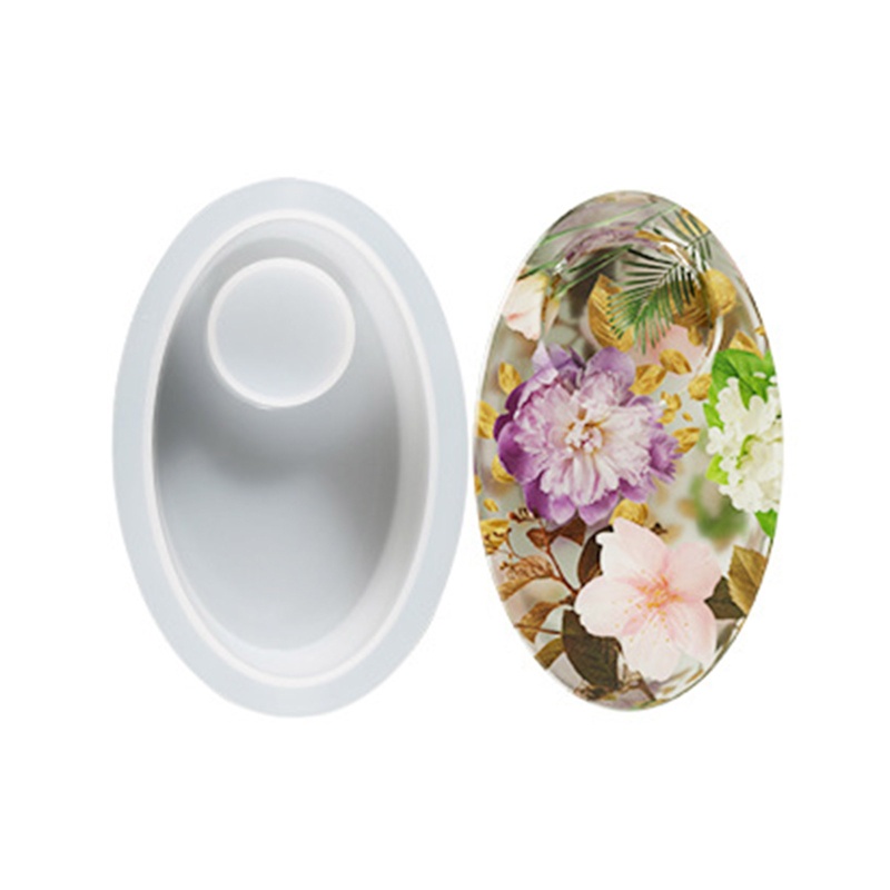 Khuôn Silicone Làm Đế Nến Hình Trái Tim