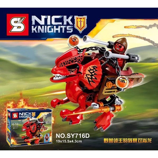Mô Hình Đồ Chơi Lego Nexo Knight Toys - Sy716d-