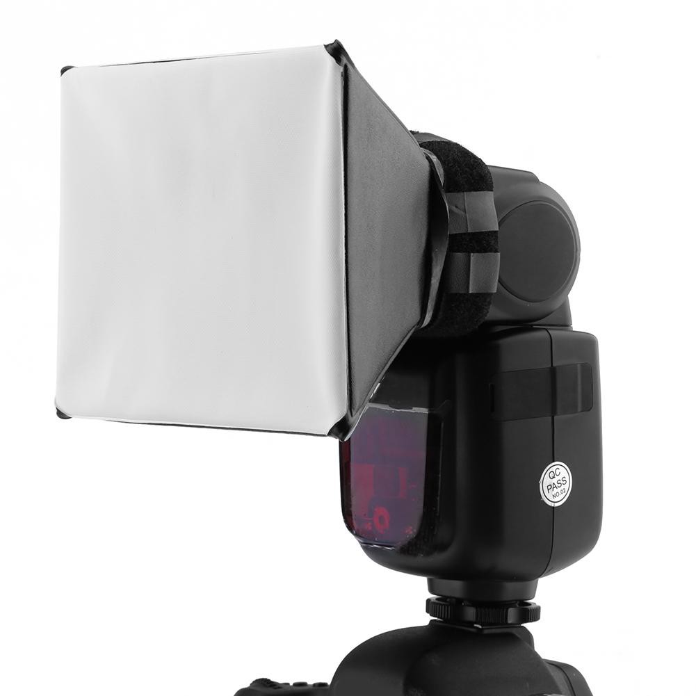 Hộp tản sáng cho đèn flash máy ảnh DLSR 125x100mm