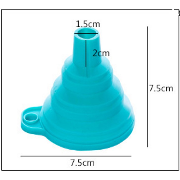 Phễu silicon gấp gọn - K076 | BigBuy360 - bigbuy360.vn