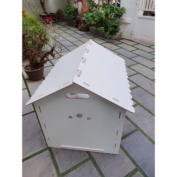 Nhà cho chó lớn sz XL , gỗ plywood cao cấp chống nước